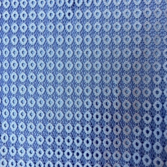 Apt 9 Blue Eyelet Sleeveless Dress with Pockets 1X - Picture 3 of 3